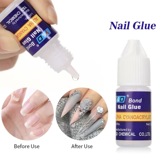 5 PCs set Acrylic Nail Glue - Picture 3 of 10